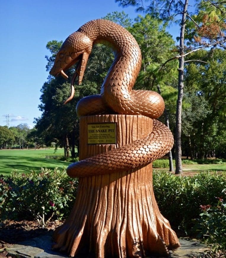 The snake pit at innisbrook's copperhead course