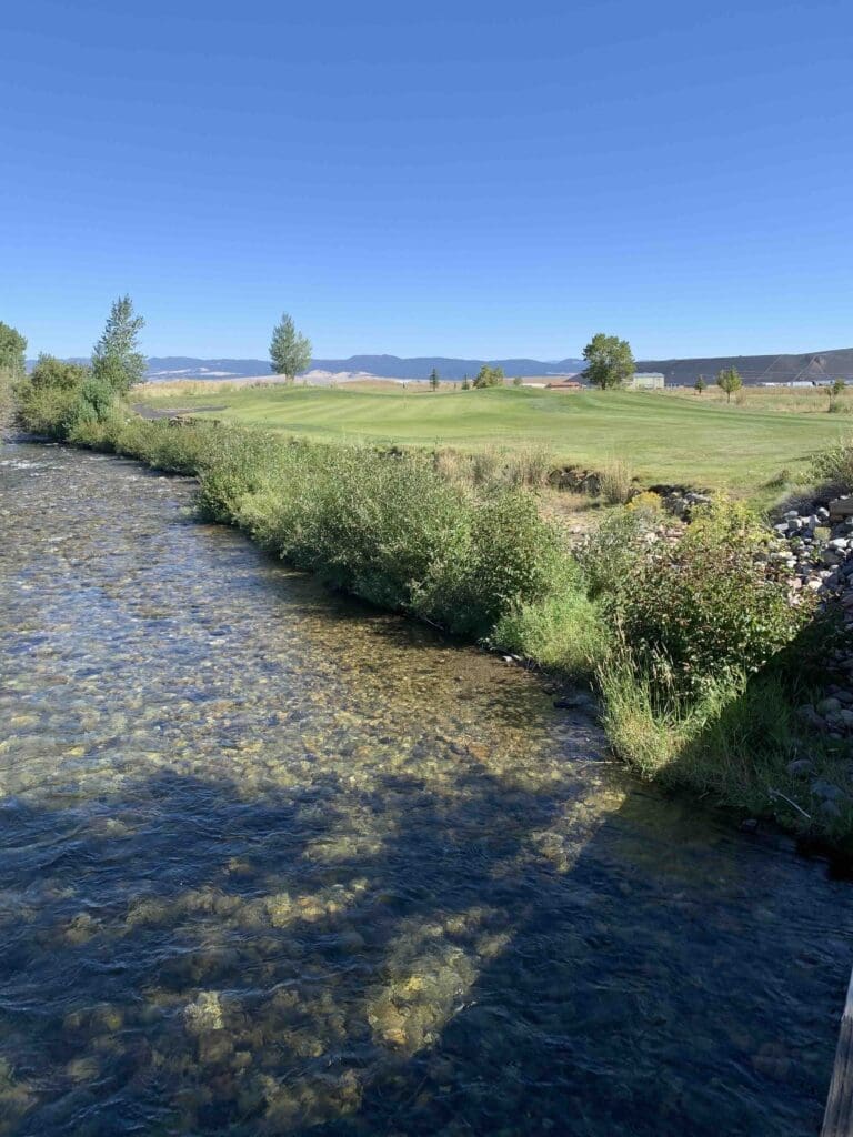 old works golf club green