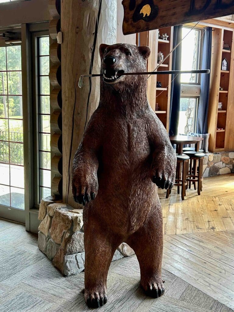 Grand Bear Golf mascot